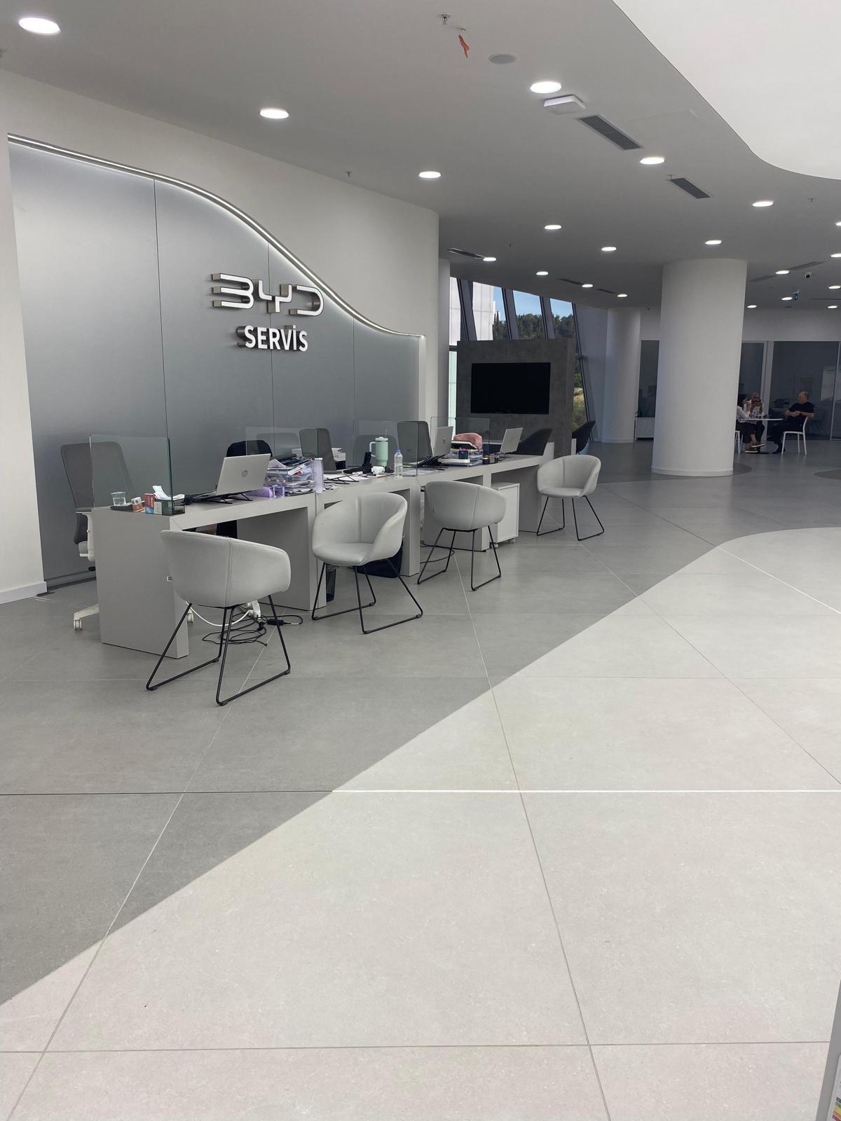 Mekanik Taahh�t Projesi: BYD �EKMEK�Y SHOWROOM